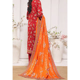 DAMAN By Vs Textile Lawn Printed Unstitched 3Pcs Suit -824-A, Women, 3Pcs Shalwar Suit, Chase Value, Chase Value