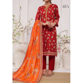 DAMAN By Vs Textile Lawn Printed Unstitched 3Pcs Suit -824-A, Women, 3Pcs Shalwar Suit, Chase Value, Chase Value