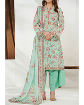 MISRI Lawn Printed 3-Piece Suit By VS Textile V-1, Women, 3Pcs Shalwar Suit, Chase Value, Chase Value