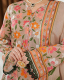 MISRI Lawn Printed 3-Piece Suit By VS Textile V-1, Women, 3Pcs Shalwar Suit, Chase Value, Chase Value