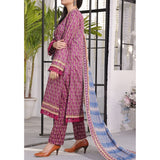 Vs Signature Printed Lawn Unstitched Suit 3Pcs - 340, Women, 3Pcs Shalwar Suit, VS Textile, Chase Value