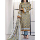 Vs Signature Printed Lawn Unstitched Suit 3Pcs - 345, Women, 3Pcs Shalwar Suit, VS Textile, Chase Value