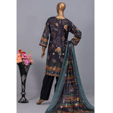 Women's Valuable Unstitched 3Pcs Suit V-2 - 4, Women, 3Pcs Shalwar Suit, Chase Value, Chase Value