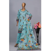 Women's Valuable Unstitched 3Pcs Suit V-2 - 1, Women, 3Pcs Shalwar Suit, Chase Value, Chase Value