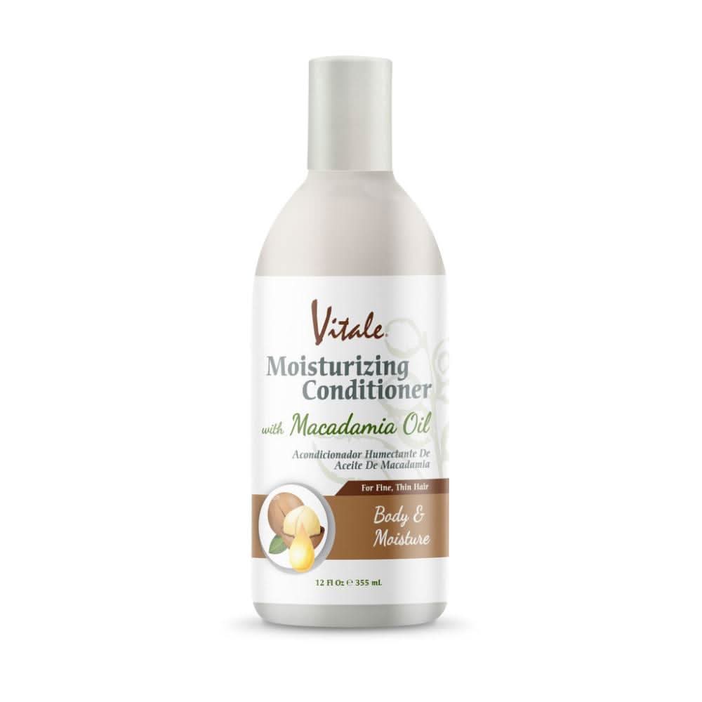 Vitale VGM Macadamia Moisturising Conditioner -355ml, Shampoo & Conditioner, Vitale, Chase Value
