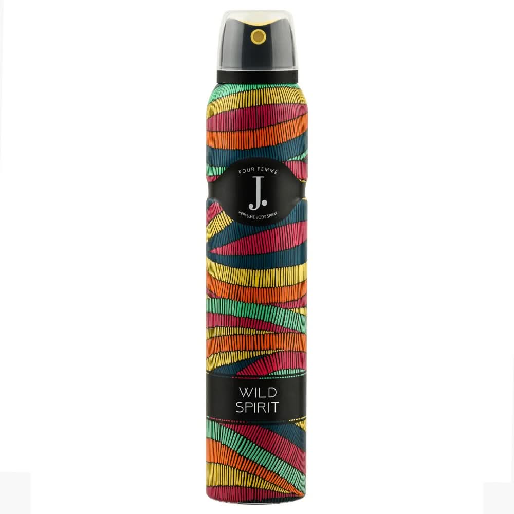 J. Body Spray Wild Spirit For Women - 200Ml, Women Body Spray & Mist, J., Chase Value
