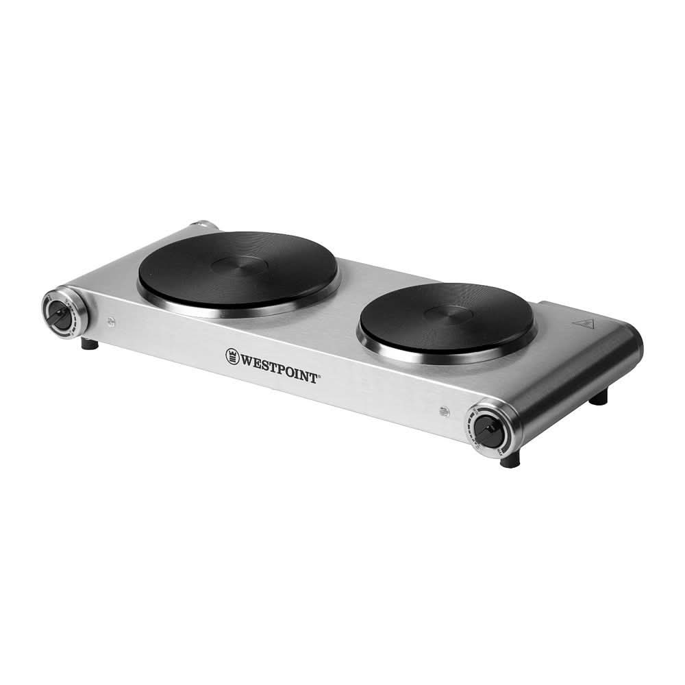 West Point Deluxe Double Hot Plate, WF-272, Toaster & Hot Plate, Westpoint, Chase Value