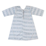 Girls Cotton 2Pcs Shalwar Suit - White & Blue, Girls Shalwar Kameez, Chase Value, Chase Value