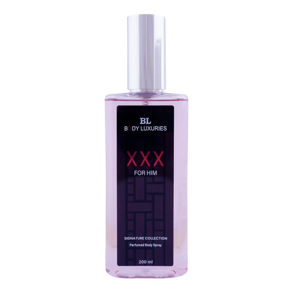 Body Luxuries Branded Men Body Splash 200Ml - XXX For Him, Men Body Spray & Mist, Chase Value, Chase Value