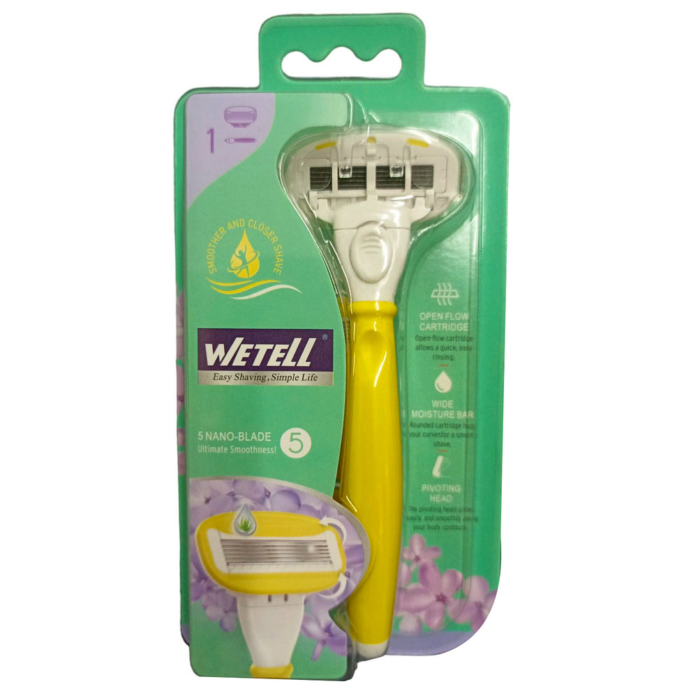 Wetell Women Razor 230509 1+3 Cart, Razor & Cartridges, Wetell, Chase Value