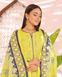 Zartaj By RA-Bin Hameed Emboridered Linen Unstitched 3Pcs Suit - 10, Women, 3Pcs Shalwar Suit, Rana Arts, Chase Value