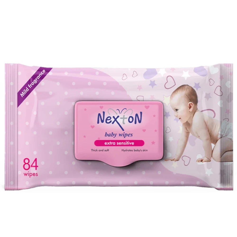 Nexton Baby Wipes - 84Pcs, Baby Care, Nexton, Chase Value