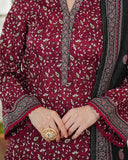 DAMAN By Vs Textile Exclusive Lawn Printed 3-PCS Unstitched Suit - 735, Women, 3Pcs Shalwar Suit, Chase Value, Chase Value
