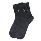 Men's Long Ankle Socks - Grey, Men's Socks, Chase Value, Chase Value