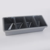 Spice Box 4 Pcs - Grey, Storage Boxes, Chase Value, Chase Value
