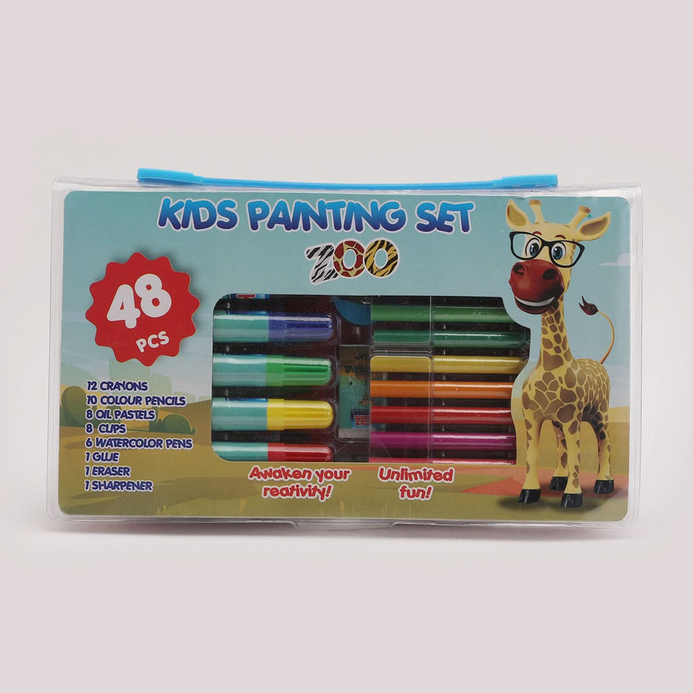 Colour Kit 48 Pcs - Multi Color, Pencil Boxes & Stationery Sets, Chase Value, Chase Value