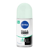Nivea Invisible Clean Black & White Clean Roll On 50ml, Body Roll On & Sticks, Nivea, Chase Value