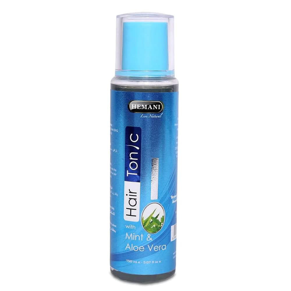 Hemani Mint & Aloe Vera Hair Tonic - 150ml, Beauty & Personal Care, Hair Treatments, WB By Hemani, Chase Value