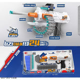 Soft Bullet Gun – 24 Round Shell Chain, Weapon Toys, Chase Value, Chase Value