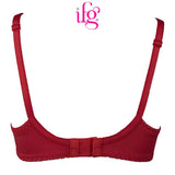 IFG Poppy Bra Blossom 005 - Maroon, Women Bras, IFG, Chase Value