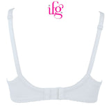 IFG Poppy Bra Blossom 005 - White, Women Bras, IFG, Chase Value