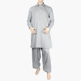 Eminent Men's Trim Fit Shalwar Suit - Bluish Grey, Men's Shalwar Kameez, Eminent, Chase Value