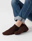 Eminent Men’s Plain Lycra Ankle Socks - Dark Brown, Men's Socks, Eminent, Chase Value