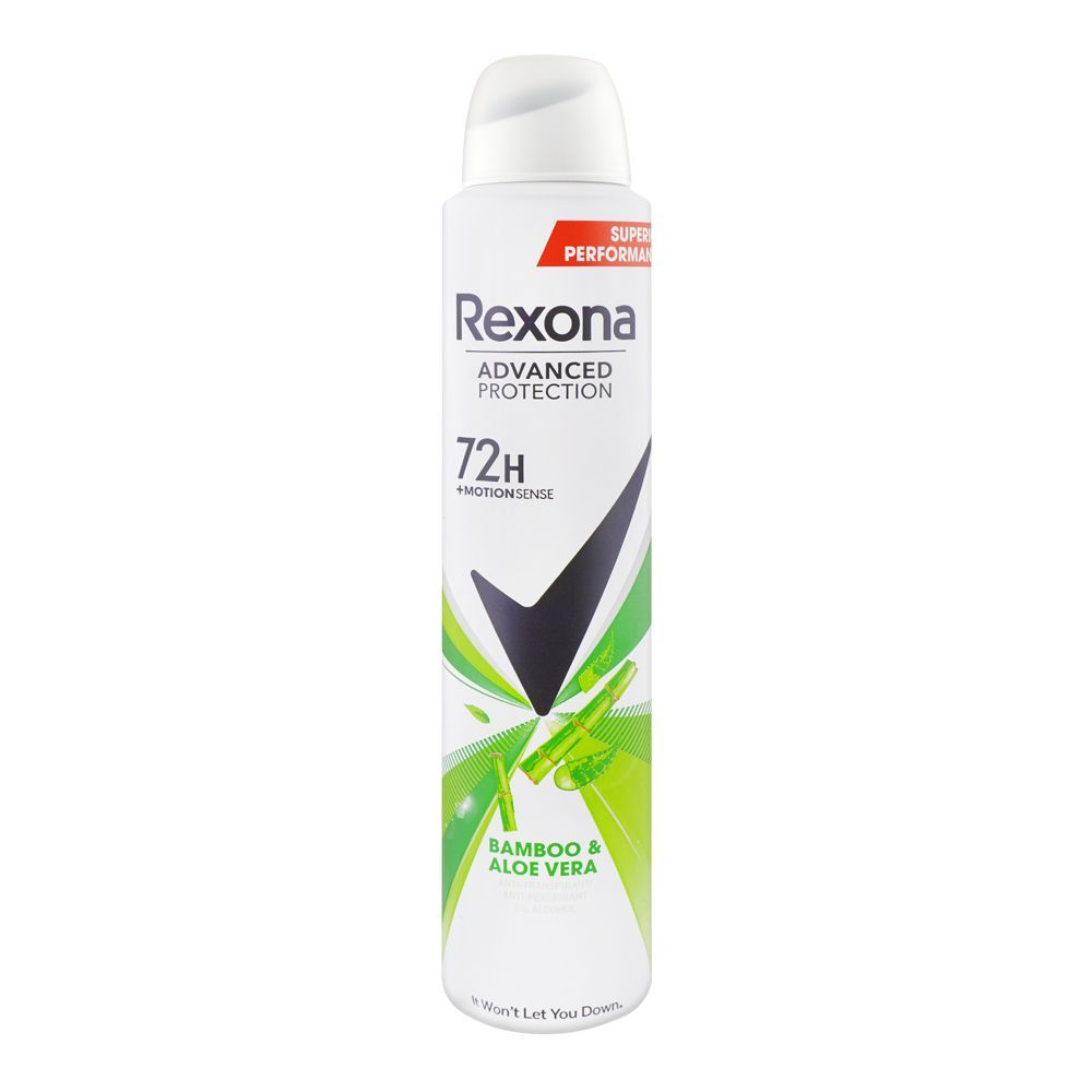 Rexona Body Spray Women 200ml - Bamboo Aloe Vera, Women Body Spray & Mist, Rexona, Chase Value