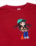 Valuables Girls Full Sleeves Suit