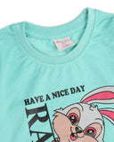 Valuables Girls Printed Full Sleeves Suit