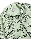Valuables Newborn Boys Night Suit