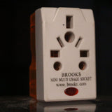 Universal Multi Plug Mix - White & Orange, Extension Board, Chase Value, Chase Value