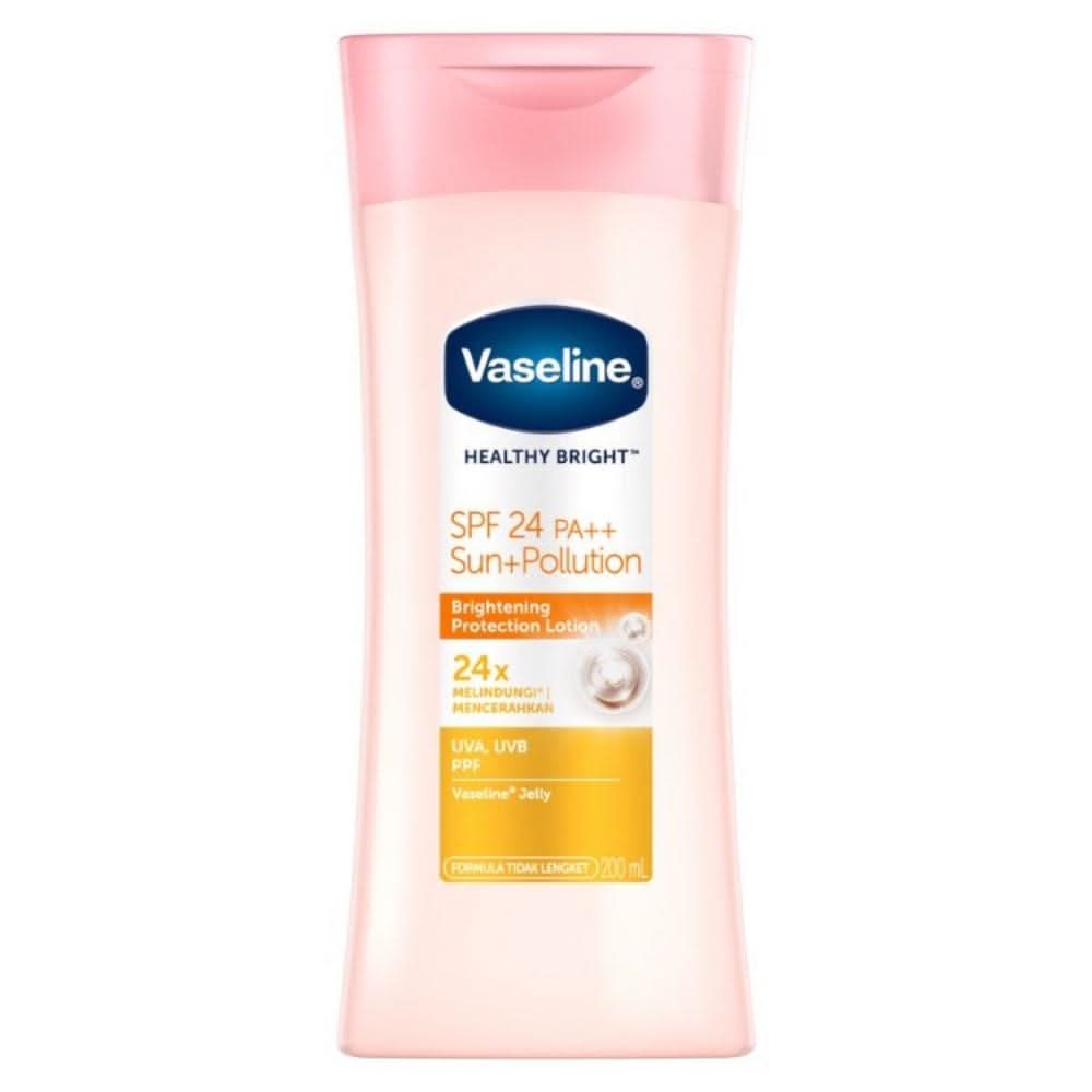 Vaseline Healthy Bright SPF 24 Sun+ Pollution Brightening Protection Lotion, 200ml, Creams & Lotions, Vaseline, Chase Value