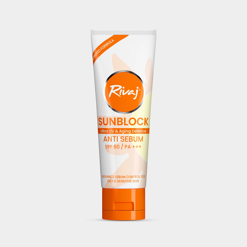 Rivaj Sun Block 40ml Anti SPF-60, Sunscreens, Rivaj, Chase Value