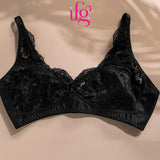 IFG Poppy Bra Blossom 001 - Black, Women Bras, IFG, Chase Value