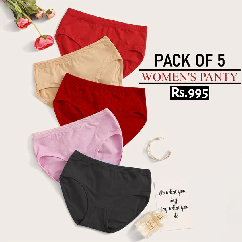 Eminent Women's Panty Pack of 5, Women Panties, Eminent, Chase Value