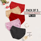 Eminent Women's Panty Pack Of 5, Women Panties, Eminent, Chase Value