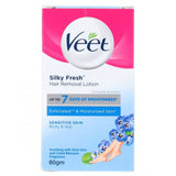 Veet Hair Removal Lotion Sensitive Skin 80gm, Lotion & Cream, Veet, Chase Value