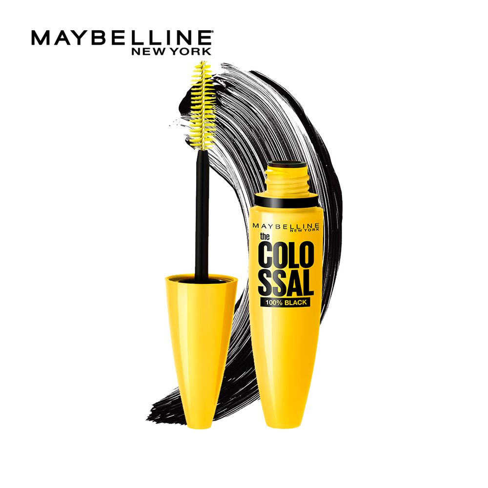 Maybelline New York Volum' Express Colossal Mascara 100% Black, Mascara, Maybelline, Chase Value