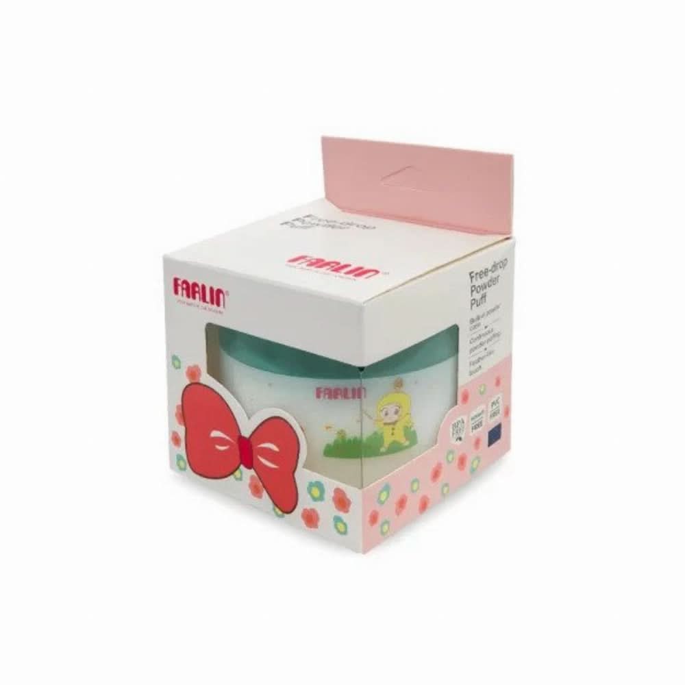 Farlin Free Drop Powder Puff, BF-170B - Green, Feeding Supplies, Farlin, Chase Value