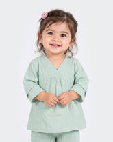 Eminent Girls Ethnic Fusion Dyed 1 Pc