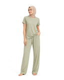 Valuables Women's Half Sleeves Night Suit
