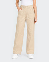 Eminent Women's Cotton Straight Fit Pants