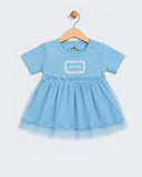 Eminent Newborn Girls Bunny Printed Frock