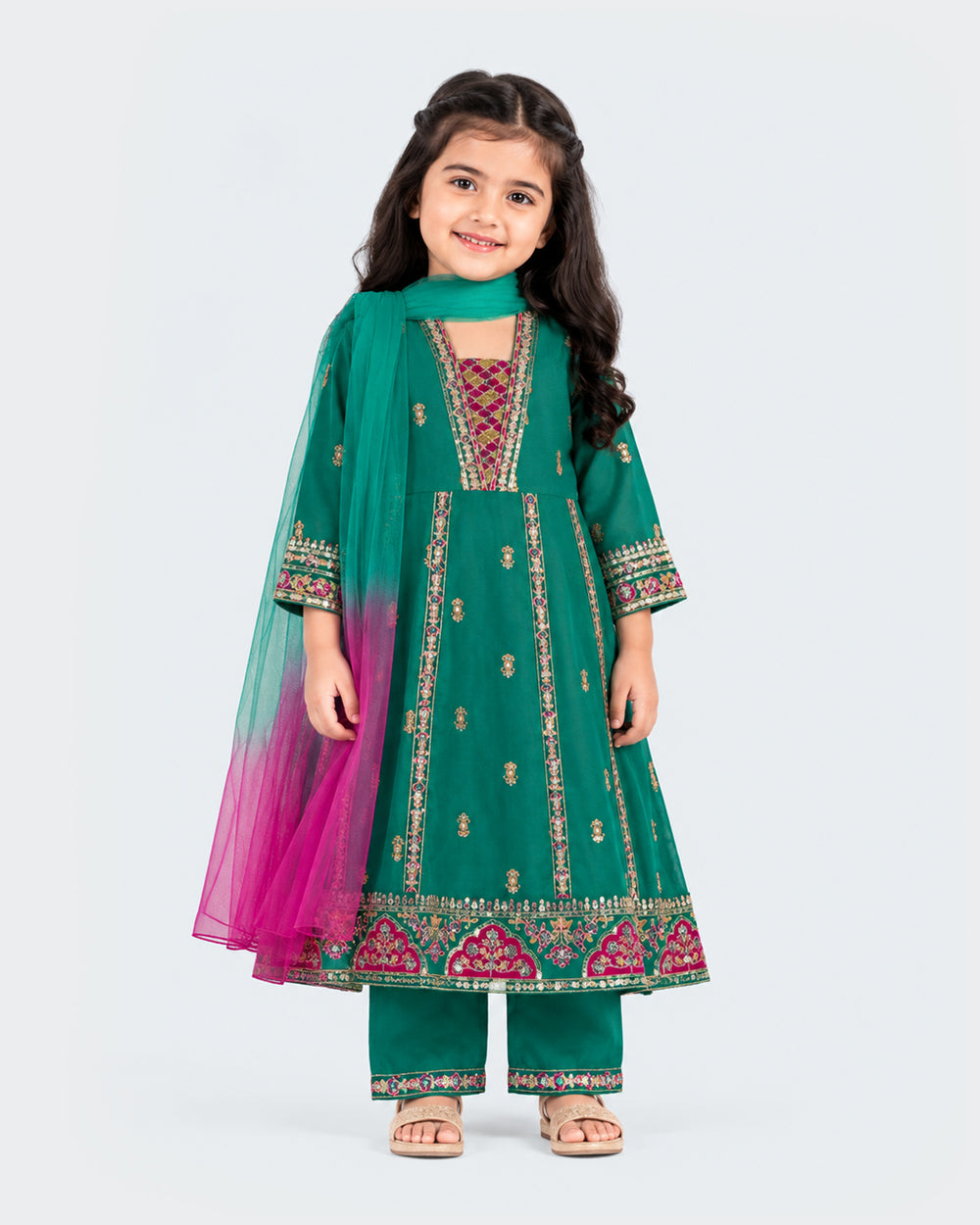 Eminent Girls Signature Embroidered 3 Pc, Girls Shalwar Kameez, Eminent, Chase Value