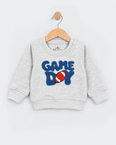 Eminent Newborn Boys Game Day Printed Sweatshirt