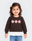 Eminent Girls Knitted Sweatshirt