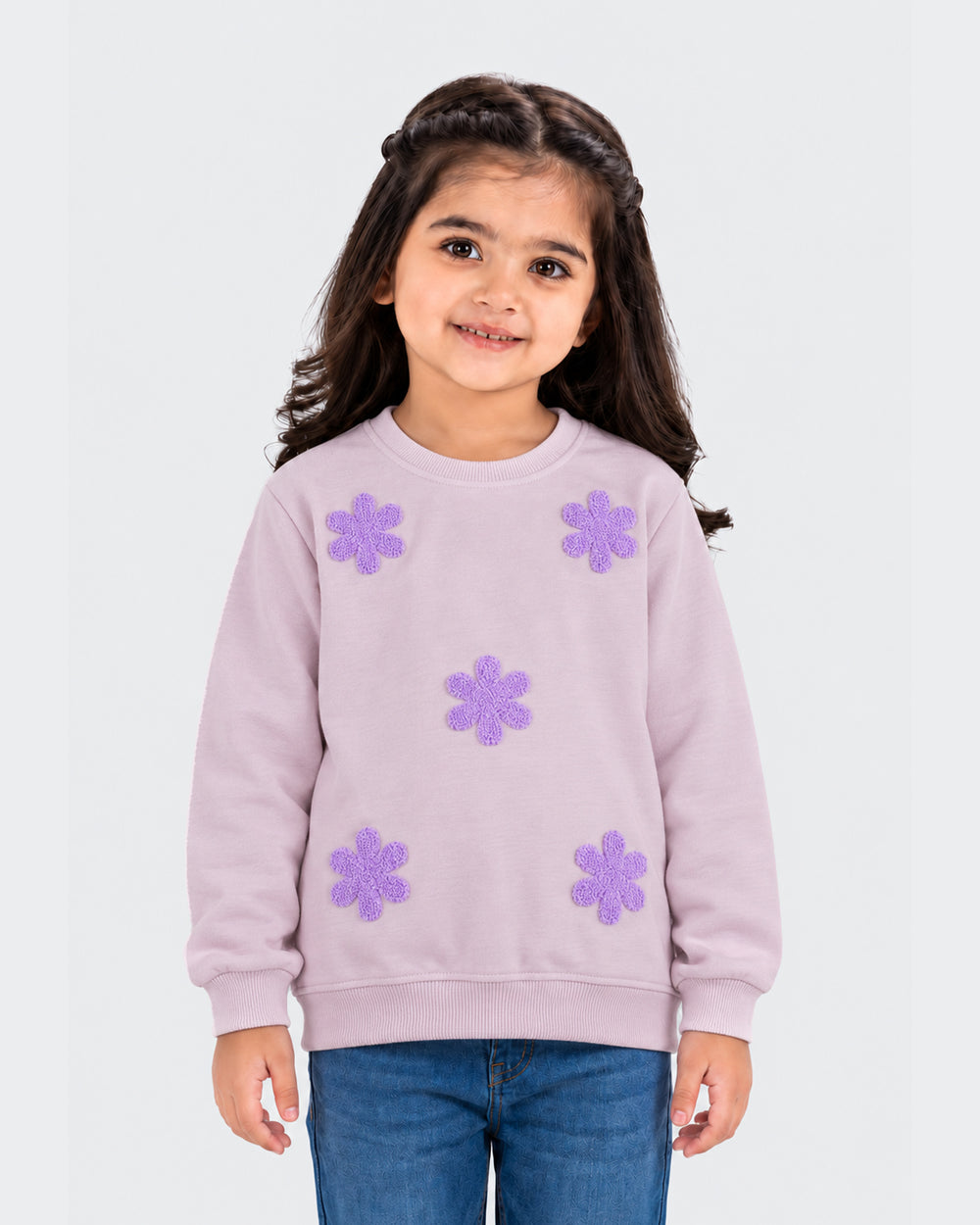 Eminent Girls Knitted Sweatshirt, Girls Hoodies & Sweat Shirts, Eminent, Chase Value