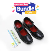 Girls School Shoes - Black, Girls Sneakers & Shoes, Chase Value, Chase Value