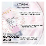L'Oreal Paris Glycolic-Bright Glowing Daily Face Wash, For Even Glowing Skin, 100ml, Face Washes, Loreal, Chase Value